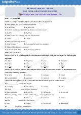 Đề thi giữa kì 1 Tiếng Anh 10 English Discovery - Đề số 5
